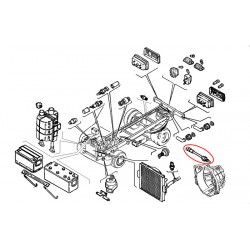 CAPTEUR COMPTE TOUR SUR BOITE DE VITESSE IVECO DAILY