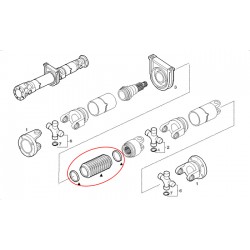 SOUFFLET D'ARBRE DE TRANSMISSION IVECO DAILY oem 93162296