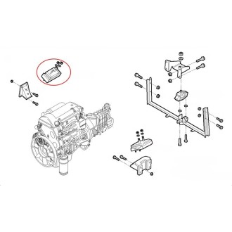 IV504046292 SILENTBLOC SUPPORT MOTEUR DROIT IVECO DAILY