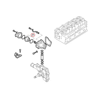 IV500329622 thermostat iveco