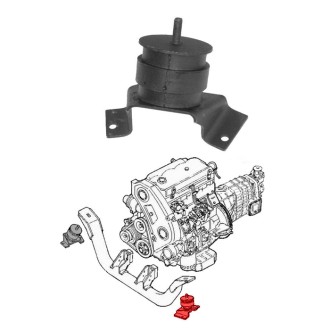 Support Moteur Avant Gauche Hydraulique - 100mm, RH11-0162, Compatible Audi A4 B6/B7