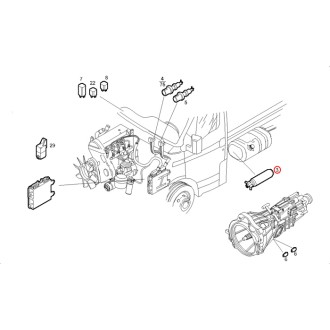 pompe à carburant iveco daily 93828642