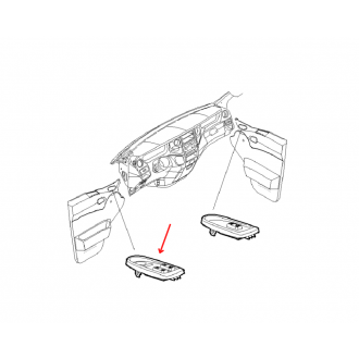 Interrupteur de lève-vitre avant gauche Iveco Daily