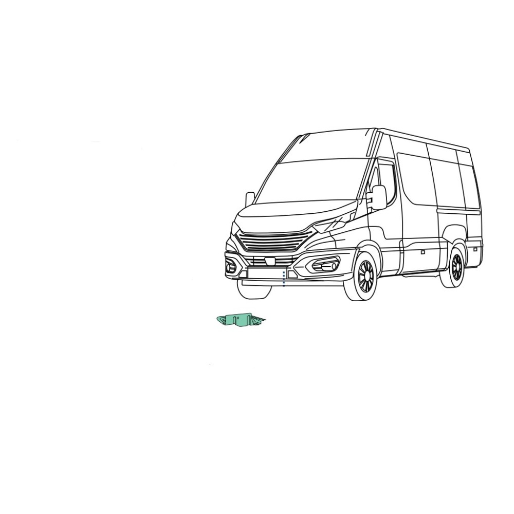 Protection moteur latéral pour véhicule IVECO Daily 35C er 35S Protection moteur latéral pour véhicule IVECO Daily 35C er 35S