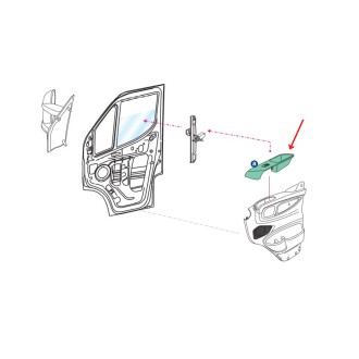 Interrupteur de vitre électrique pour véhicule IVECO Daily