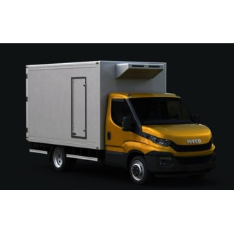 Rétroviseur Extérieur Gauche Pour Iveco Daily 2006-2025 - Grand Verre Chauffant Avec Plaque Arrière - Pièce De Rechange Compatible