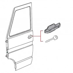 Poignée de porte IVECO Daily oem 93936134