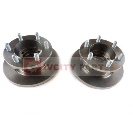 JEU DE DISQUES DE FREIN AVANT IVECO DAILY 35C 2000-2005 JEU DE DISQUES DE FREIN AVANT IVECO DAILY 35C 2000-2005