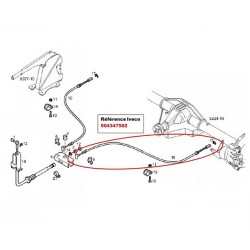 CABLE DE FREIN A MAIN IVECO DAILY ROUES JUMELEES 2014