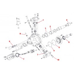 Kit de joints pompe CP1 Bosch F01M101454