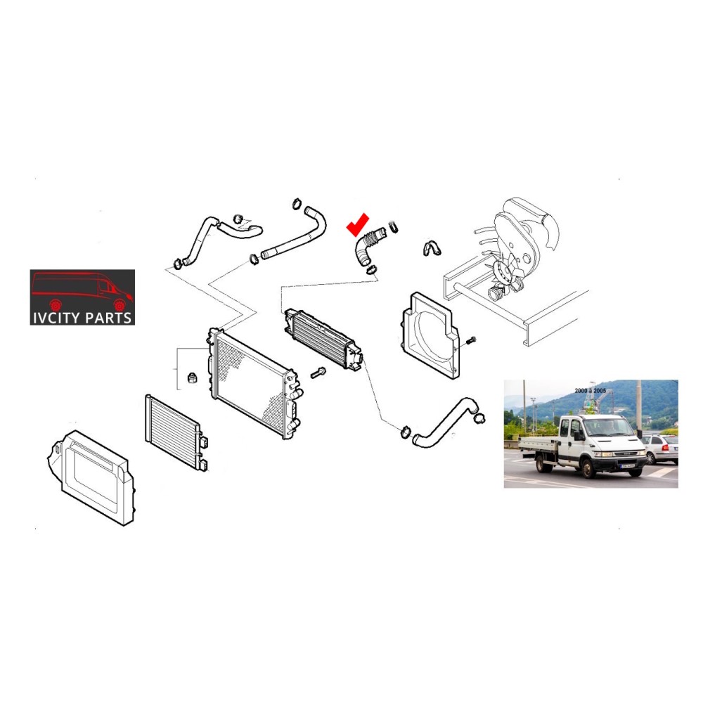 DURITE TURBO MOTEUR 2.3 L iveco daily oem 504116893 DURITE TURBO MOTEUR 2.3 L iveco daily oem 504116893