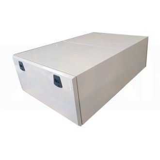 coffre de rangement arrière cabine hauteur 130 cm